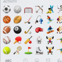 Sports and Activity Emoji